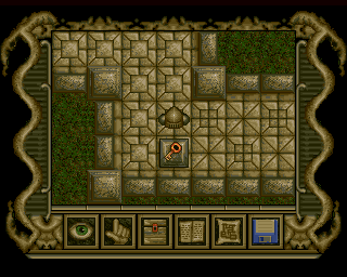 Poltergeist (Amiga) screenshot: Golden key