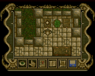 Poltergeist (Amiga) screenshot: Crystal of power