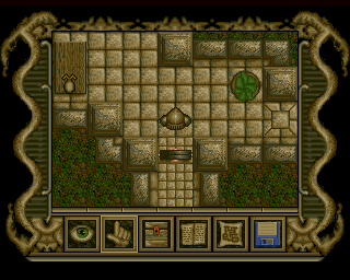 Poltergeist (Amiga) screenshot: Locked door