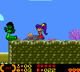 Shantae (Game Boy Color) screenshot: Medusa