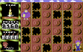 Das KNAX Computerspiel (Commodore 64) screenshot: Level 29