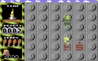 Das KNAX Computerspiel (Commodore 64) screenshot: Dodo character
