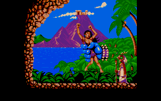 Toki (Atari ST) screenshot: Introduction
