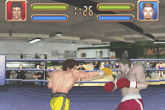 Rocky (Game Boy Advance) screenshot: Rocky 4 VS Chuck Smith