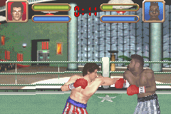 Rocky (Game Boy Advance) screenshot: Rocky 5 VS Phil Rodgers