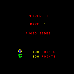 Kaos (Arcade) screenshot: Maze 1
