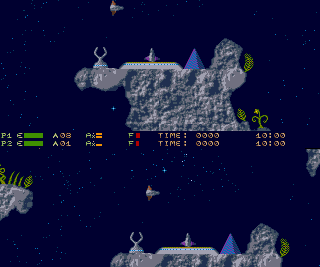 Utopos (Atari ST) screenshot: Found player one