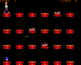 Baldy (Amiga) screenshot: Level 1