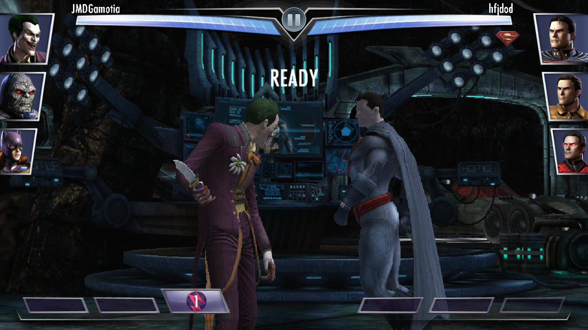 Screenshot of Injustice: Gods Among Us (Android, 2013) - MobyGames