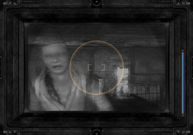 Fatal Frame III: The Tormented (PlayStation 2) screenshot: Hey pal, you're a bit too close...