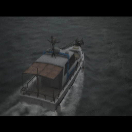 Forbidden Siren 2 (PlayStation 2) screenshot: At least we're off for a nice cruise.