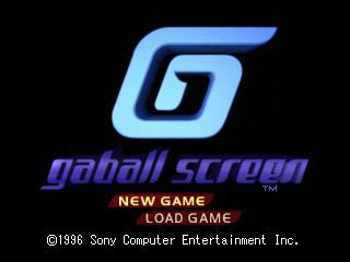 Gaball Screen (1996) - MobyGames