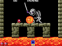 Screenshot of Rad Action (Arcade, 1987) - MobyGames
