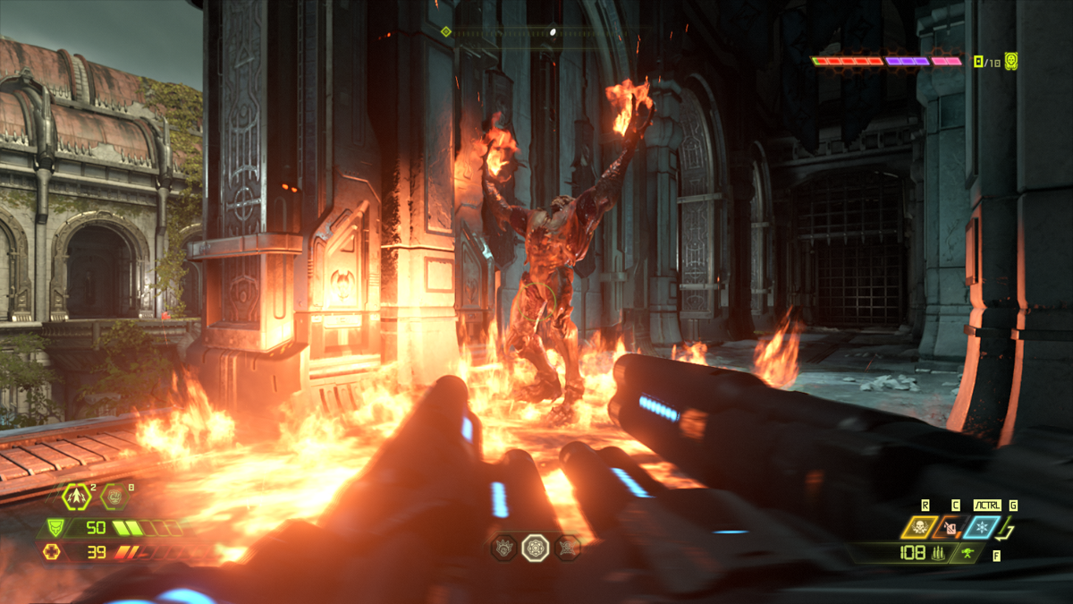 Doom Eternal (Windows) screenshot: Deadly Arch-vile returns