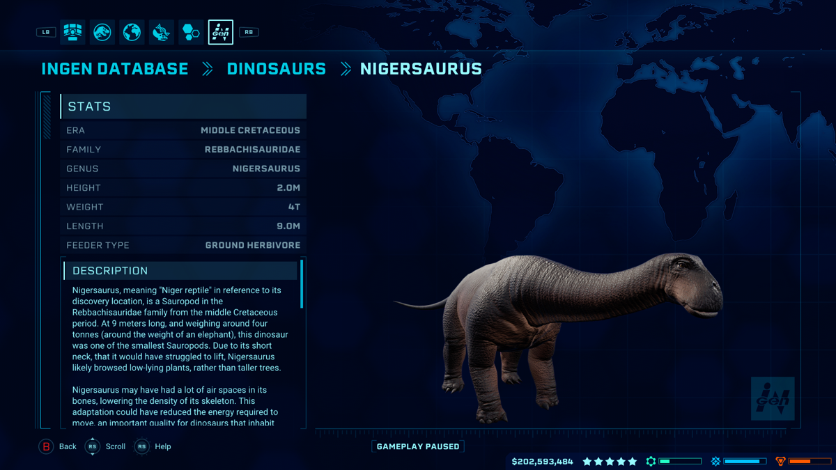 Screenshot Of Jurassic World Evolution Herbivore Dinosaur Pack Xbox One 2019 Mobygames