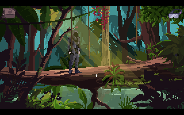 VirtuaVerse (Windows) screenshot: Deeper on the jungle