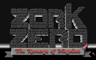 Zork Zero: The Revenge of Megaboz (Amiga) screenshot: Gasp! Graphics in an Infocom game?!