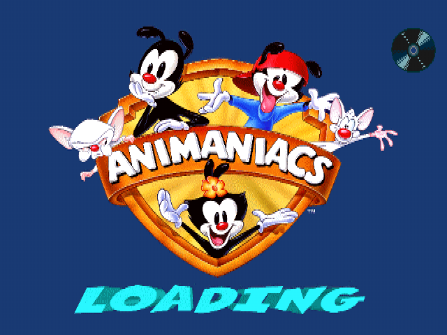 Animaniacs: Ten Pin Alley (PlayStation) screenshot: Loading screen.