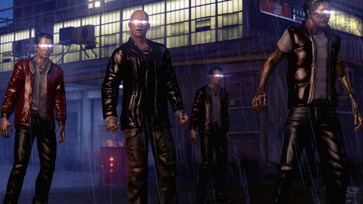 Sleeping Dogs: Nightmare in North Point (Windows) screenshot: Possessed triad members