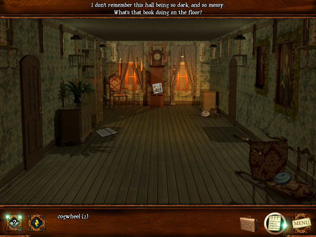 Tales from the Dragon Mountain: The Strix (iPad) screenshot: In the front hall