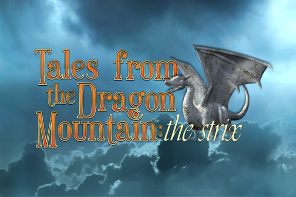 Tales from the Dragon Mountain: The Strix (iPhone) screenshot: Title screen