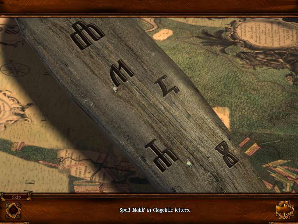 Tales from the Dragon Mountain: The Strix (iPad) screenshot: The wooden plank is also a mini game