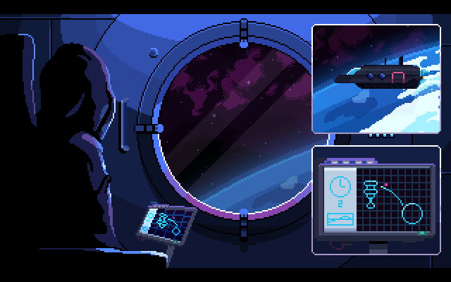 VirtuaVerse (Windows) screenshot: Nathan is finally going to the space station!