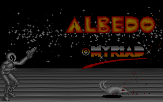 Albedo (Amiga) screenshot: Title screen