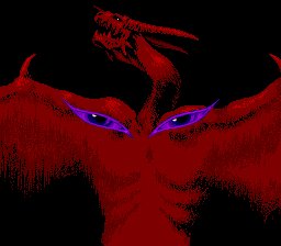 Sorcerian (TurboGrafx CD) screenshot: The King Dragon!