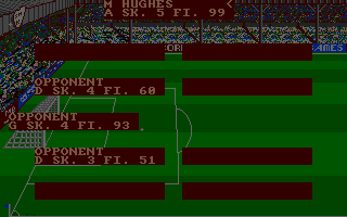 Football Manager 2 (Amiga) screenshot: Choose your players