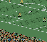FIFA 2000 (Game Boy Color) screenshot: Goal Celebration