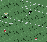 FIFA 2000 (Game Boy Color) screenshot: The Goalkeeper