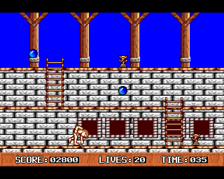 Wizards Castle (Amiga) screenshot: Grabbing the item