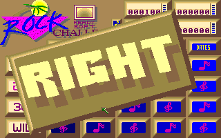 Rock Challenge (Amiga) screenshot: Right