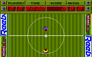 Hotball (Amiga) screenshot: Game start