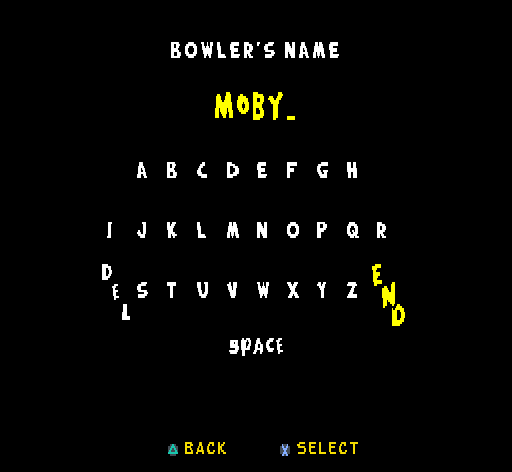 Screenshot of Big Strike Bowling (PlayStation, 2003) - MobyGames