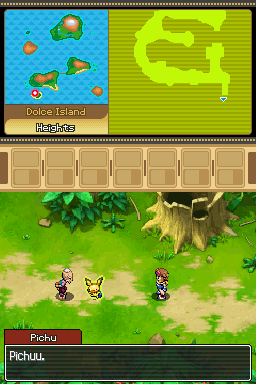 Pokémon Ranger: Guardian Signs (Nintendo DS) screenshot: An old man?