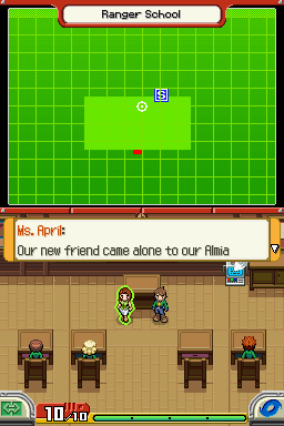 Pokémon Ranger: Shadows of Almia (Nintendo DS) screenshot: I am new apparently