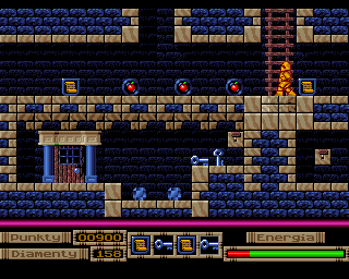 Atlantyda (Amiga) screenshot: There must be a trap!