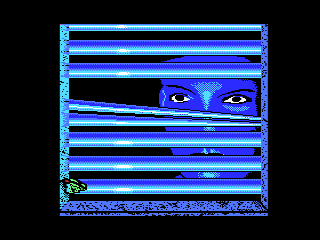 Eye (MSX) screenshot: Intro screen