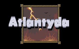 Atlantyda (Amiga) screenshot: Title screen