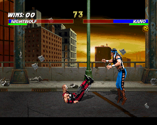 Mortal Kombat 3 (PlayStation) screenshot: Fancy moves