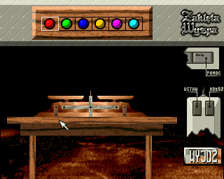 Zaklęta Wyspa (Amiga) screenshot: Waga