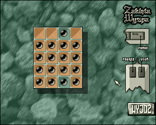Zaklęta Wyspa (Amiga) screenshot: Kropki