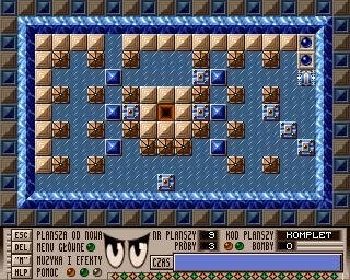 Syzyf (Amiga) screenshot: Level 09