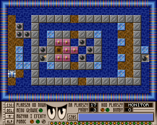 Syzyf (Amiga) screenshot: Level 17