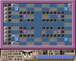 Syzyf (Amiga) screenshot: Level 21