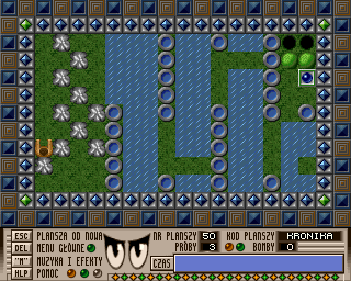 Syzyf (Amiga) screenshot: Level 50