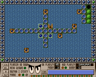 Syzyf (Amiga) screenshot: Level 45