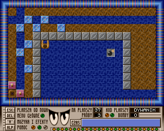 Syzyf (Amiga) screenshot: Level 37